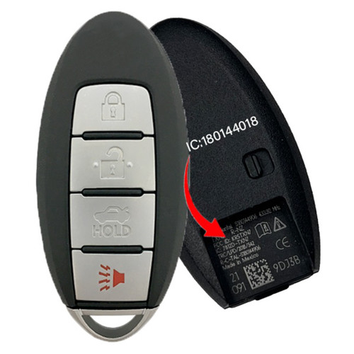 Nissan 4-Button Smart Key, ID 180418, ULK233