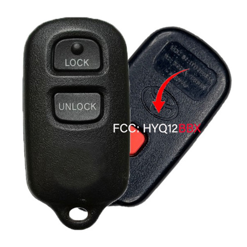 Toyota 3-Button Remote, ID 180803, TOY023