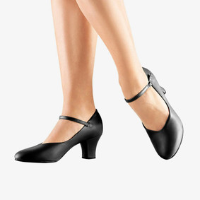 2" Heel Character Shoe with Leather Sole - Charlene