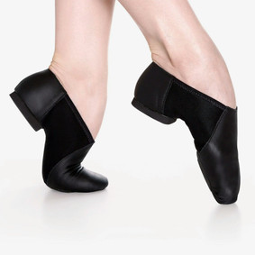 Child Jazz Leather Shoes with Rubber Soles - Janus