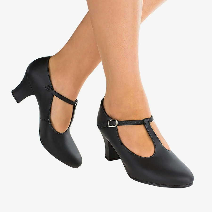 2" Heel T-strap Character Shoe - Chrissie