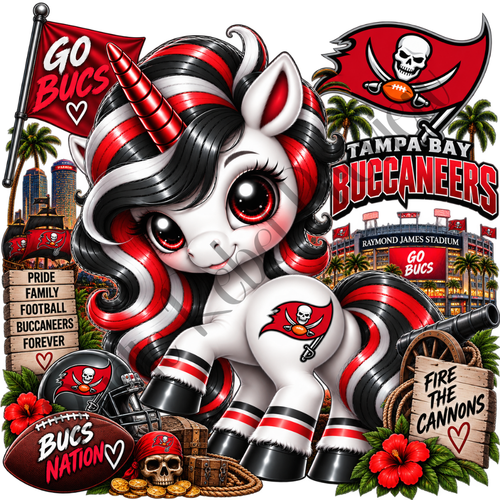 Tampa Bay Buccaneers Unicorn