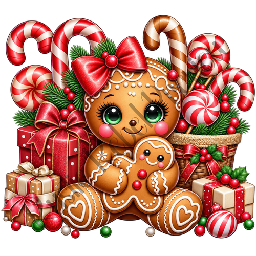 Gingerbread and Candy Canes