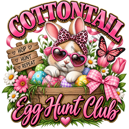 Cottontail Egg Hunt Club