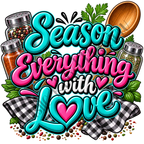 "Season Everything with Love"