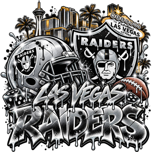 Las Vegas Raiders Graffiti