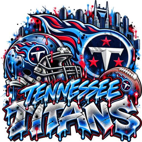 Tennessee Titans Graffiti