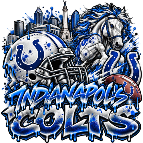 Indianapolis Colts Graffiti