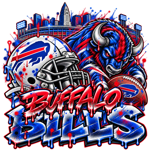 Buffalo Bills Graffiti