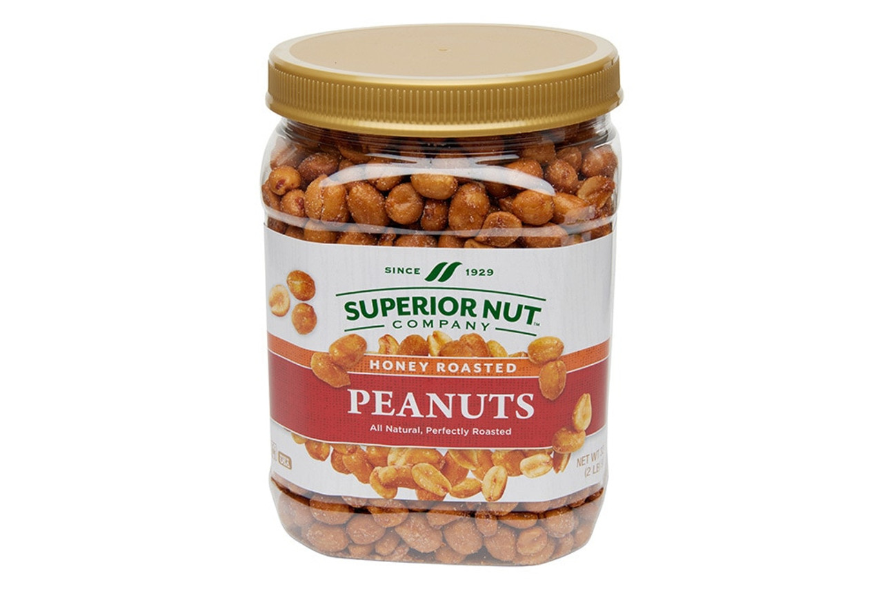 Buy Superior Nut Honey Roasted Peanuts, 32 oz from Superior Nut Store