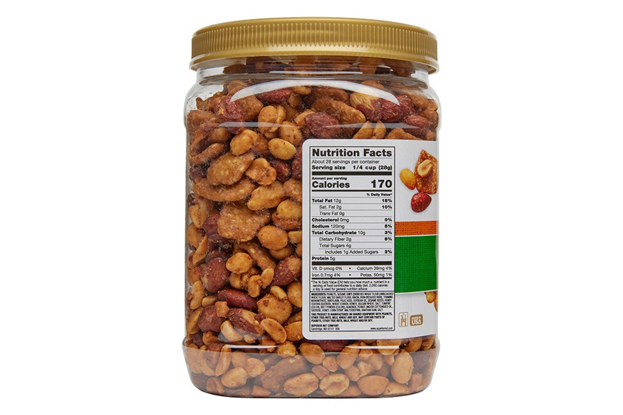 Buy Honey Roasted Cashew Snack Mix (6oz Bag) from Superior Nut Store