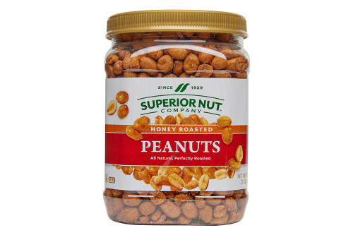 Honey Roasted Peanuts, 32oz Jar