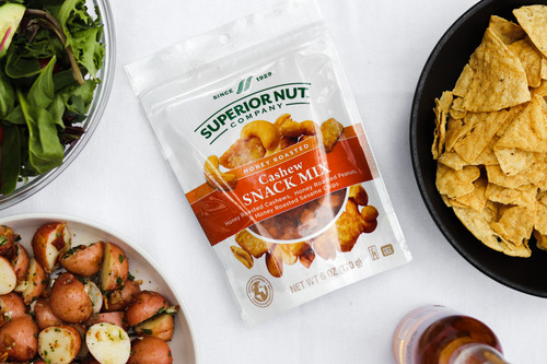 Honey Roasted Cashew Snack Mix, 6oz Bag