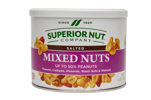 Superior Nut Mixed Nuts 50% Peanuts