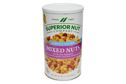 Superior Nut Mixed Nuts 50% Peanuts