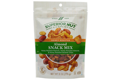 Imperial Honey Roasted Cashew Snack Mix 64g/2.25 oz - SAKSCO Gourmet Basket  Supplies