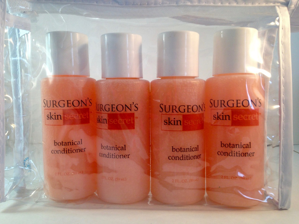 Surgeon's Skin Secret Botanical Conditioner 4 Pack 2 oz Travel Size