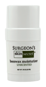 Surgeon's Skin Secret™ Beeswax Moisturizer  .78oz. Twist-up Stick - 6 Unscented