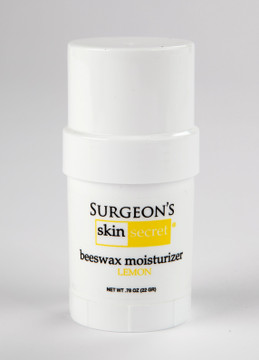 Surgeon's Skin Secret™ Beeswax Moisturizer  .78oz. Twist-up Stick - Lemon