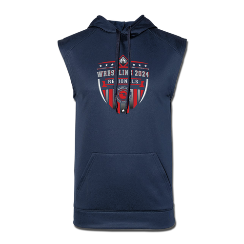 2024 MPSSAA Wrestling Regionals Sleeveless Hoodie