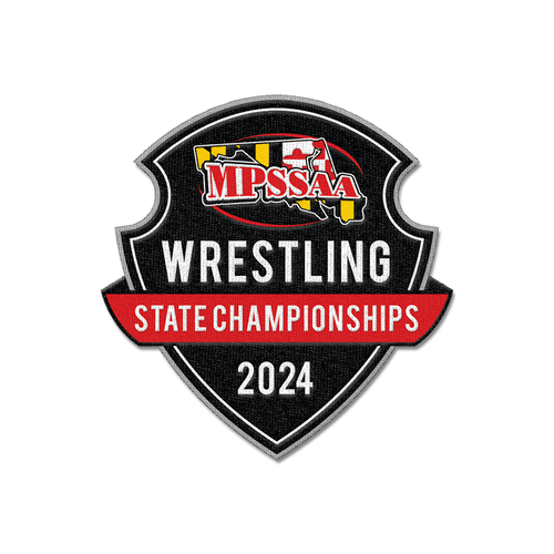 2024 MPSSAA Wrestling State Championships Patch