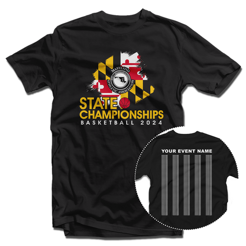 2024 MPSSAA Basketball State Championships T-Shirt