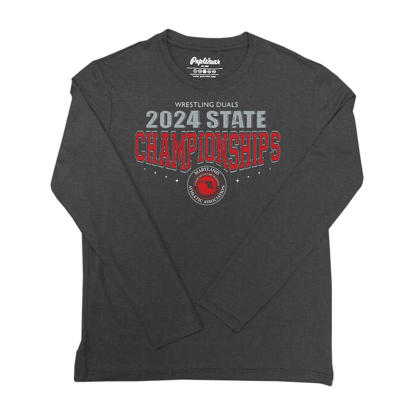 2024 MPSSAA Wrestling Duals State Championship Performance Long Sleeve