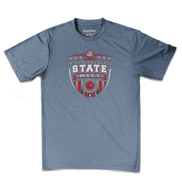 2024 MPSSAA Swimming & Diving State Meet Performance T-Shirt