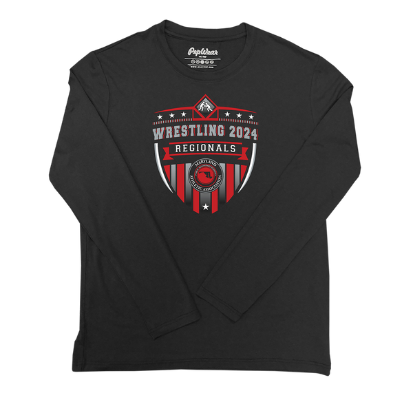 2024 MPSSAA Wrestling Regionals Performance Long Sleeve