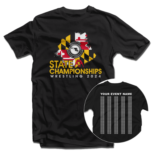 2024 MPSSAA Wrestling State Championships T-Shirt