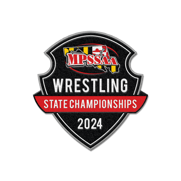 2024 MPSSAA Wrestling State Championships Patch