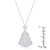 Clear Christmas Tree Drop Necklace R599-P11457R-C01