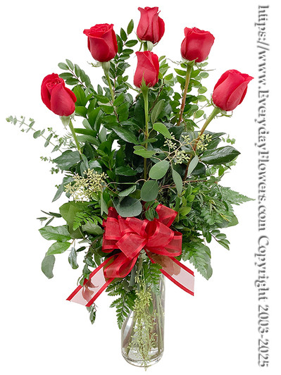 The Red Rose Bouquet
