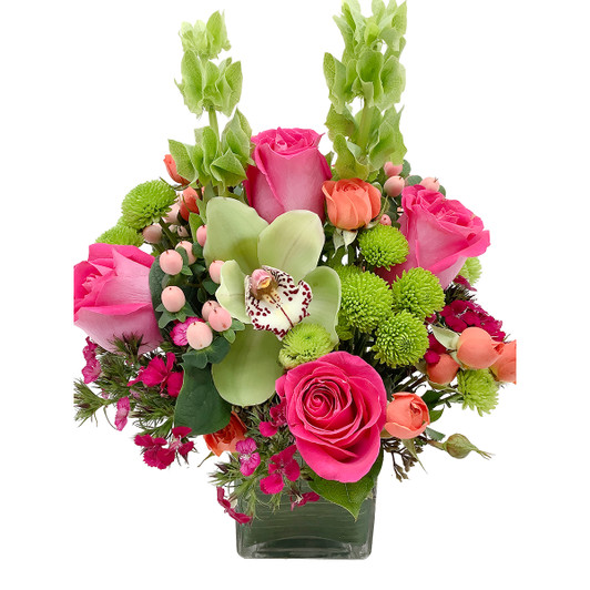 Birthday Flowers Sherbet Blossom Flower Delivery