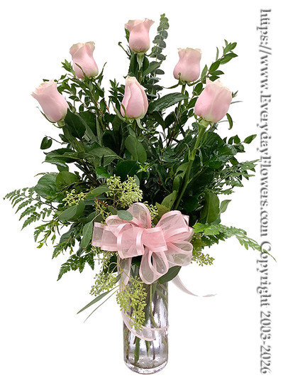 Premium Light Pink Rose Bouquet