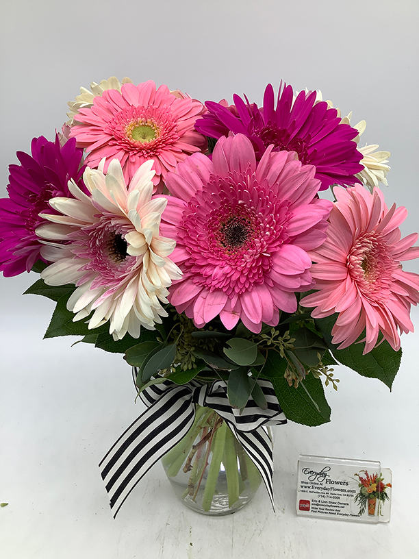 Pretty Pink Gerbera Daisies