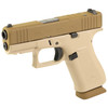 Glock 43X | 3.41" Barrel | 9MM Cal | 15 Rounds | Semi-automatic | Handgun | Two-Tone Tan Cerakote