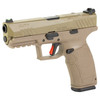 Tisas PX-9 Gen 3 Duty | 4.11" Barrel | 9MM Cal | 20 Rounds | Semi-automatic | Handgun | Flat Dark Earth