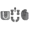Alien Gear Holsters Photon Holster Black Outside Waistband Holster for Sig P320 Compact