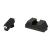 AmeriGlo Optic Compatible Sets for Glock Sights for Glock 48/43X Trit Grn/wht