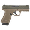 Black Rain Ordnance Frontline 9mm 4in 15rd Semi-Auto Pistol Fde/odg - Image 2