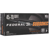 Federal Fusion 45-70 Government 300gr Solid Base Rifle Ammo - 20rd Box - Image 2