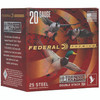 Federal Ultra Steel 20 Gauge 3 in #2 and #4 Steel Shot Shotgun Ammo - 25rd Box - Image 2