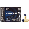 Federal Syntech Defense 40 S&W 175gr Semi Jacketed Hollow Point Handgun Ammo - 20rd Box