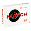 Hornady Match 338 Lapua 250gr Boat Tail Hollow Point Rifle Ammo - 20rd Box - Image 2