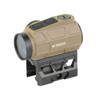 Viridian Weapon Technologies VENTA 1x22mm 2 MOA Red Dot Sight Flat Dark Earth