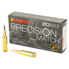 Barnes Precision Match 6MM Creedmoor 112gr Open Tip Match Rifle Ammo - 20rd Box