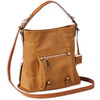 Bulldog Cases Hobo Anna Brown Purse