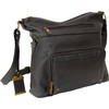Bulldog Cases Hobo Style Black Purse