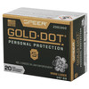 Speer Ammunition Gold Dot 9mm 147gr Gold Dot Hollow Point Handgun Ammo - 20rd Box - Image 3